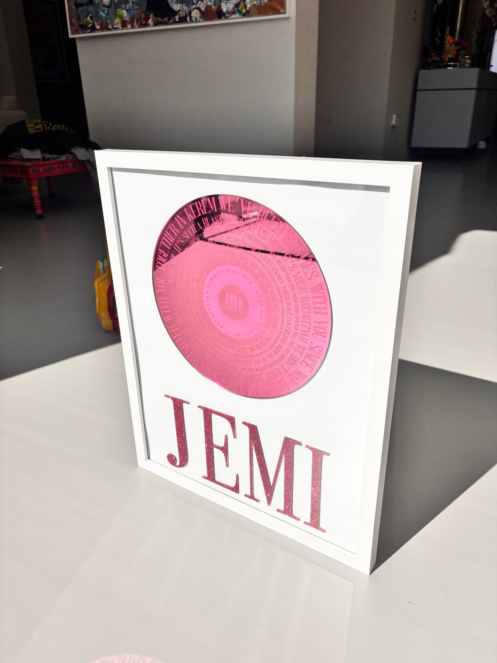 Song and Speech Acrylic Frame