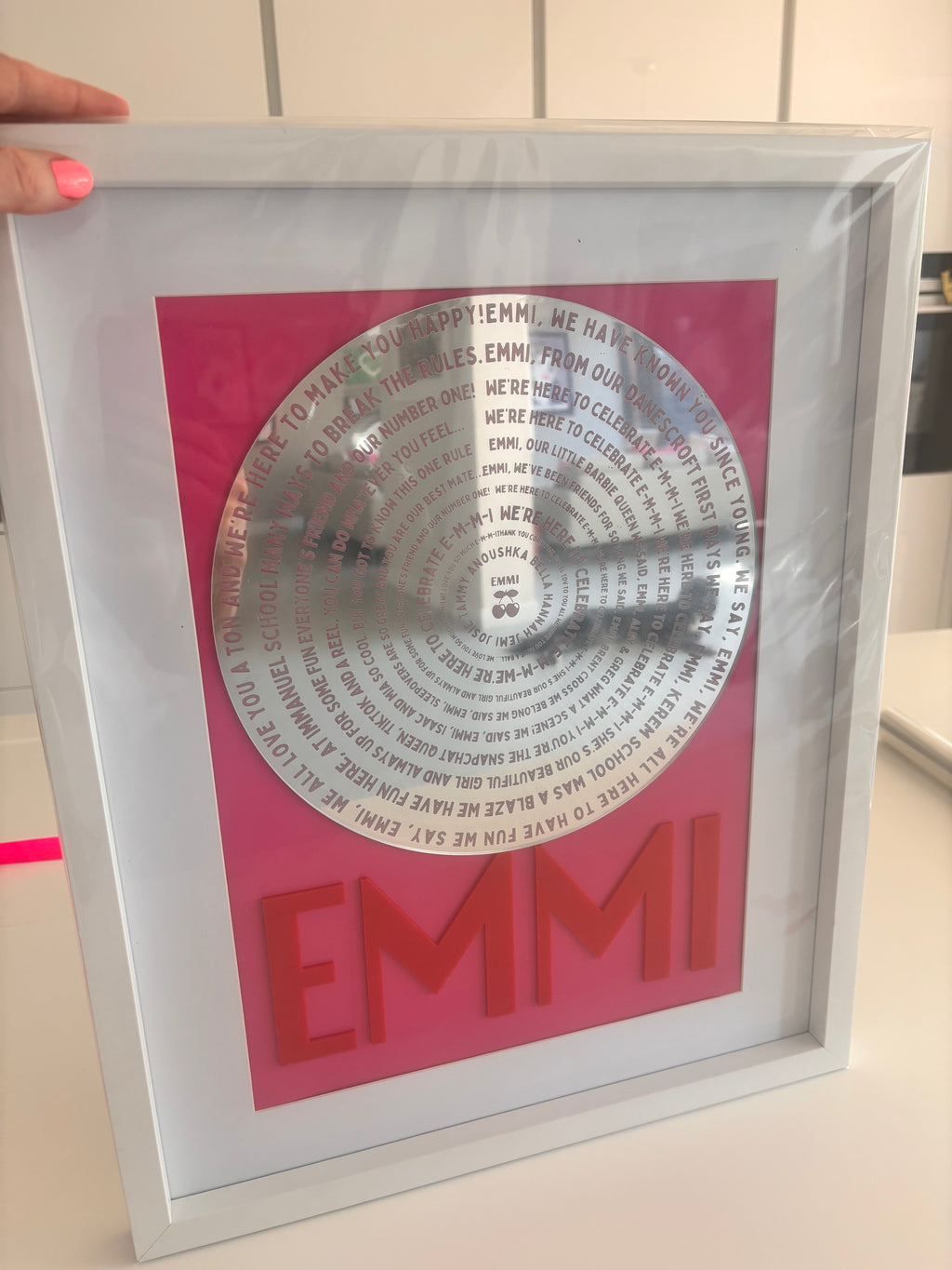 Song and Speech Acrylic Frame